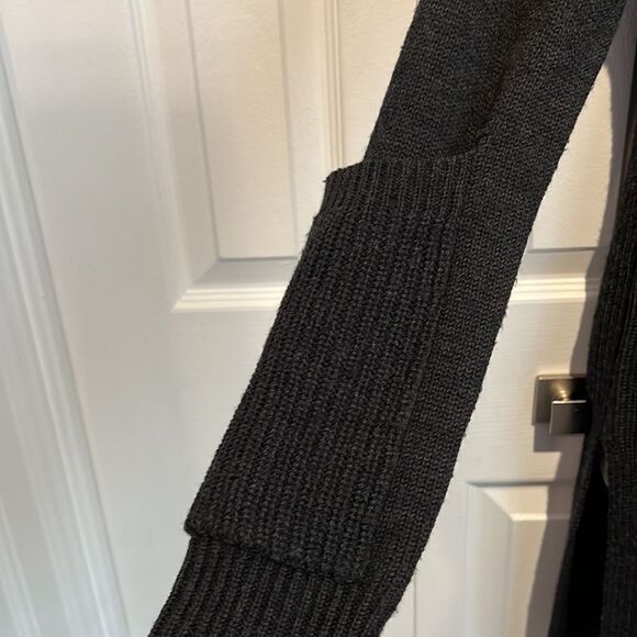 Ellen Tracy Grey Mock Neck Long Sleeve Sweater Tunic Size S - Picture 6 of 12